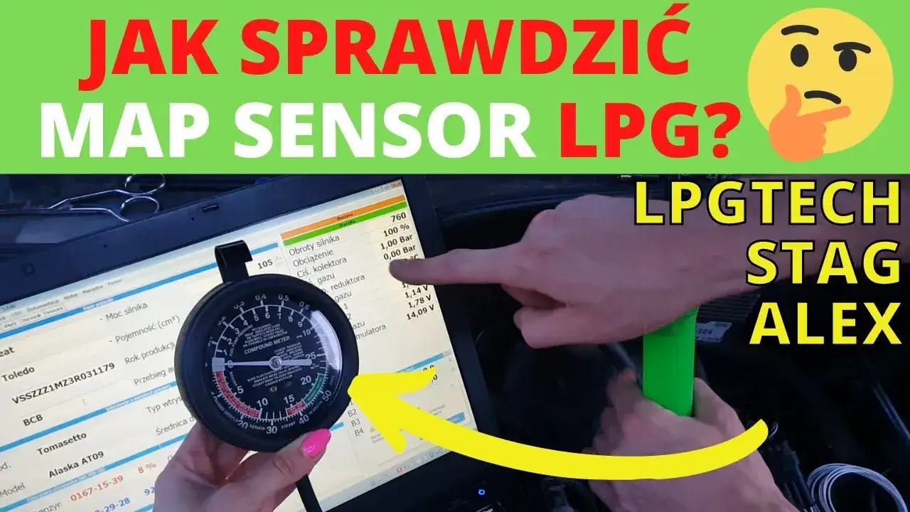 Wymiana mapsensora LPG krok po kroku