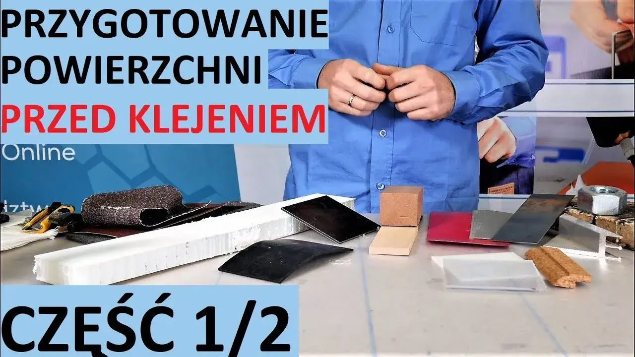 Przygotowanie powierzchni plastiku do klejenia