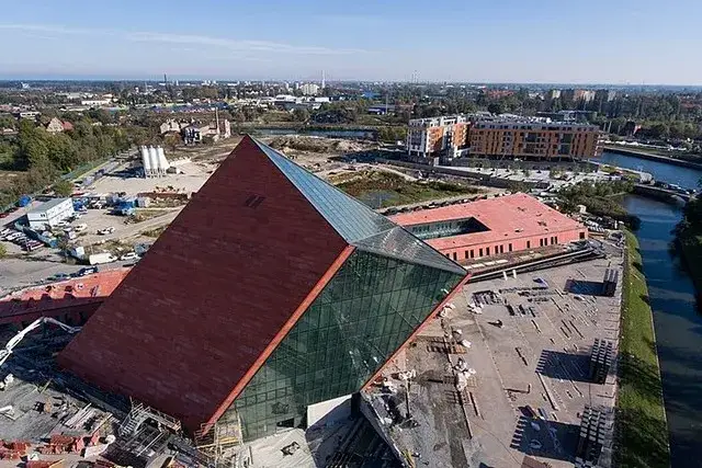 Muzeum II Wojny Światowej Gdańsk architektura