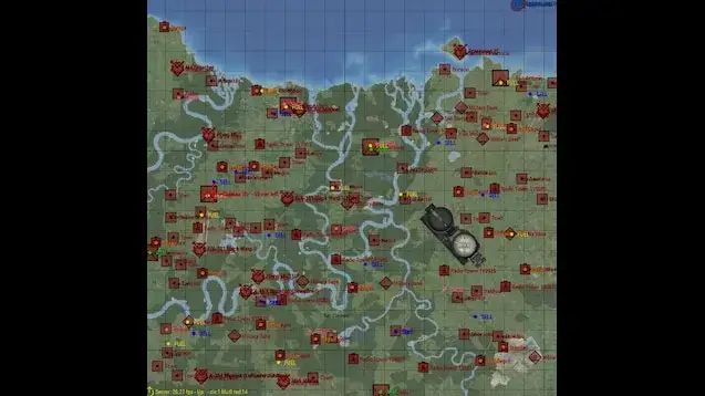Arma 3 Liberation akcja na mapie