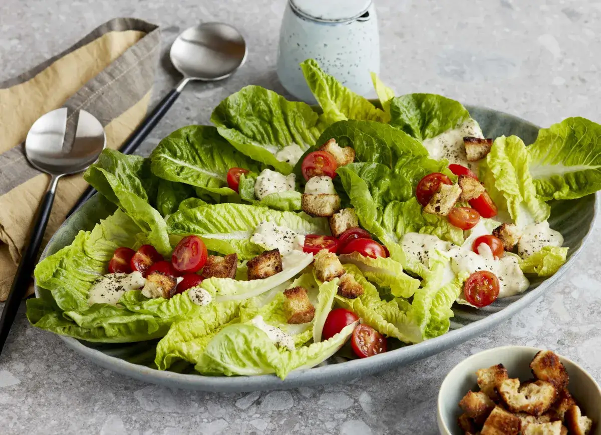 Wegański sos Cezar składniki