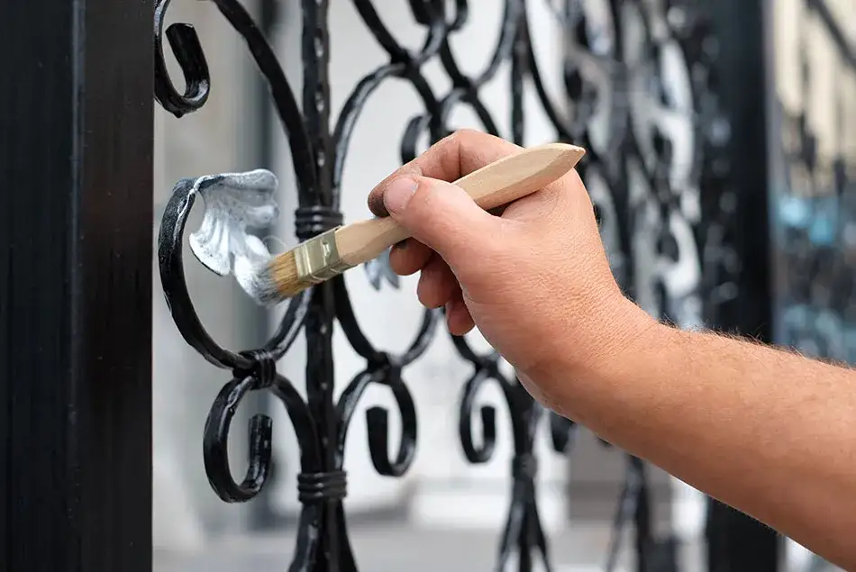 techniki malowania aluminium pędzel wałek spray