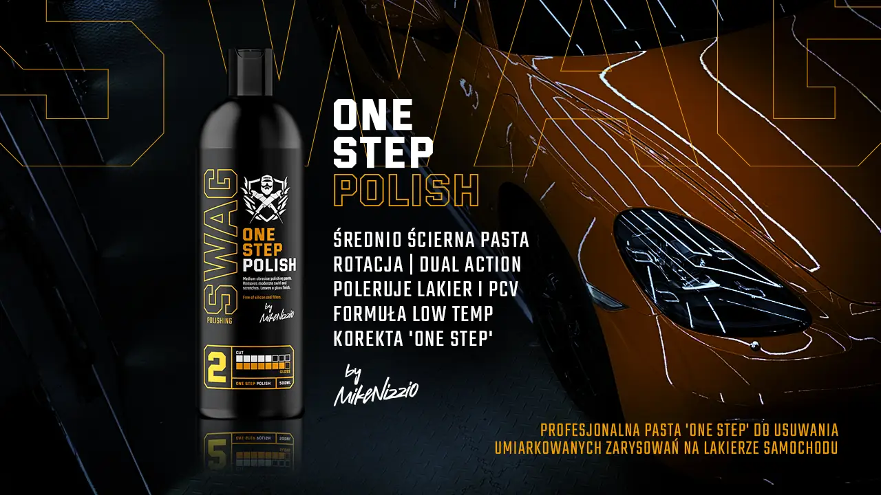 rodzaje past polerskich do samochodu mocnościerne wykończeniowe one step