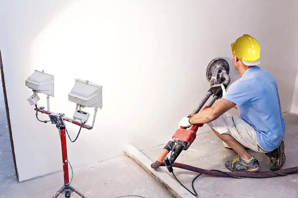 szlifowanie ścian ręczne i maszynowe por&oacute;wnanie