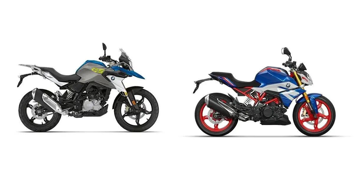 BMW G 310 R i G 310 GS por&oacute;wnanie