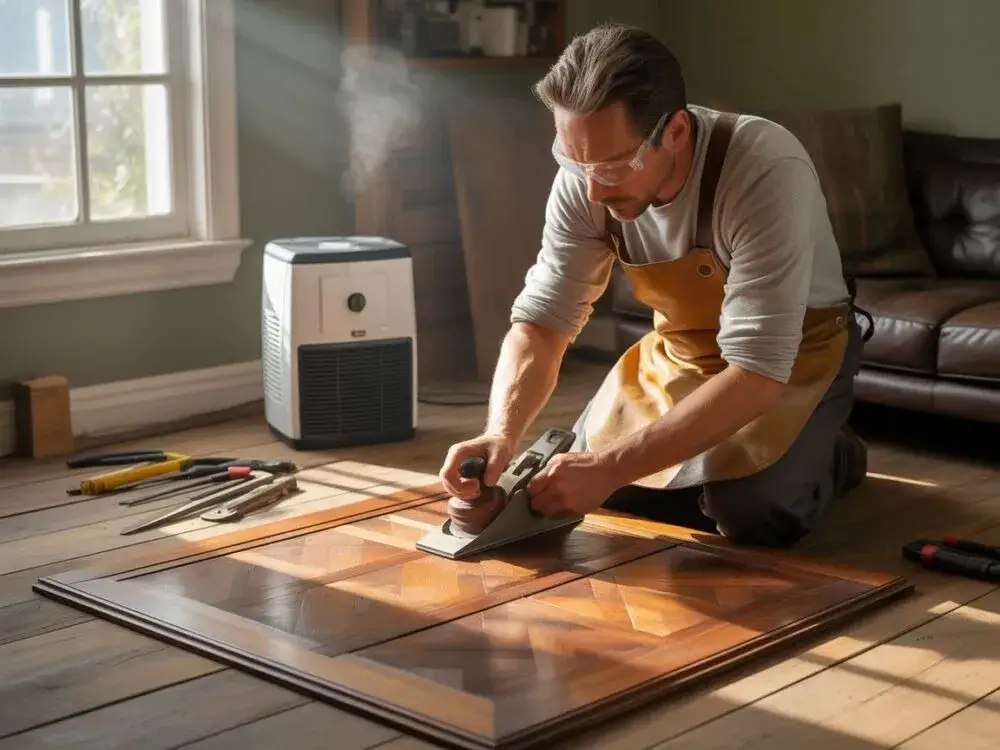 Metody naprawy spuchniętych paneli domowymi sposobami