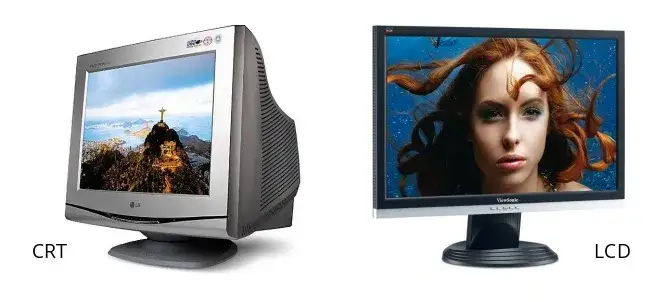 r&oacute;żne typy monitor&oacute;w komputerowych