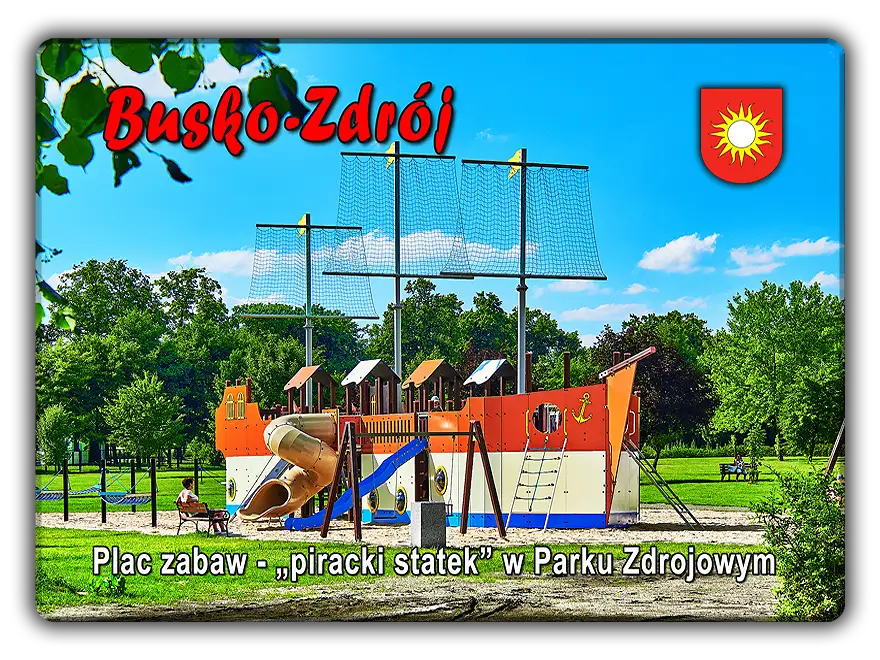 Plac zabaw Statek Busko-Zdrój