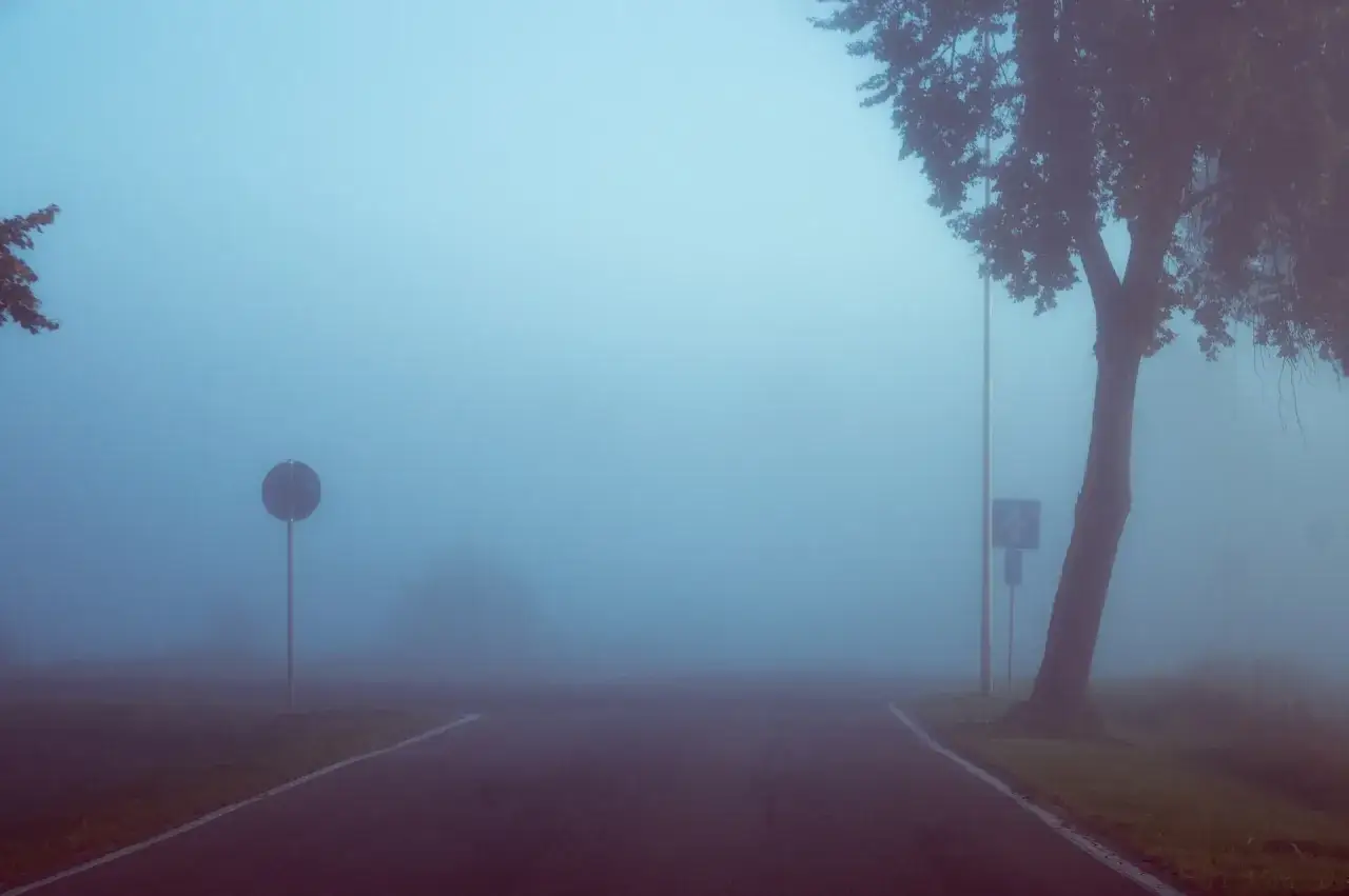 Mgła i smog porównanie