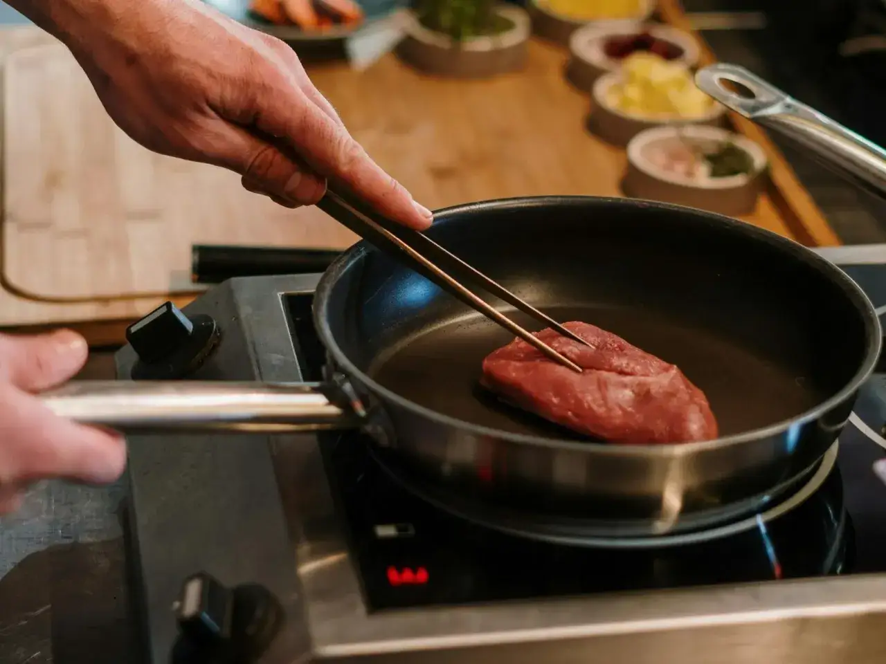 odpoczynek mięsa po smażeniu