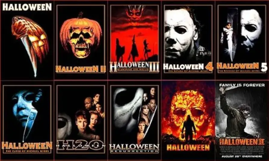 Halloween filmy lista chronologiczna wszystkich części