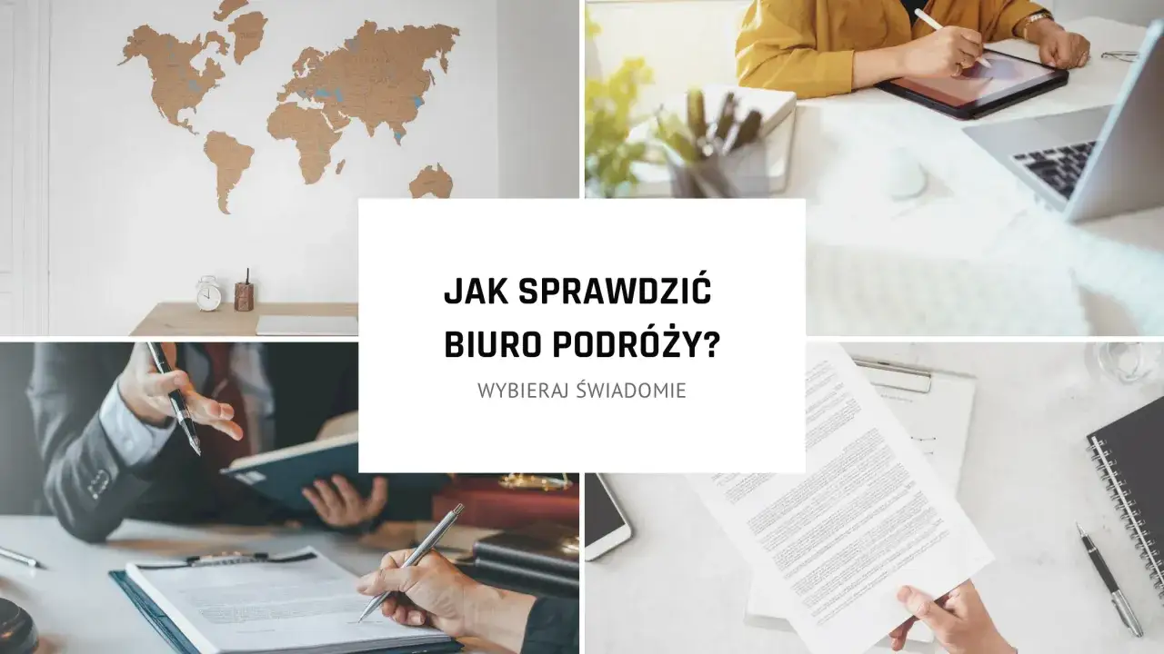 sprawdzanie biura podr&oacute;ży w rejestrze, lupa na dokumentach