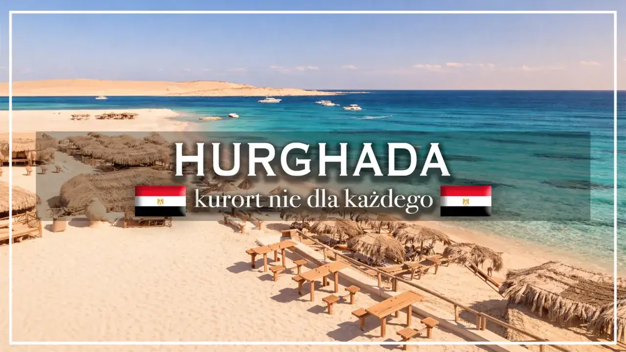 Hurghada, Egipt. Piękna plaża, turkusowe morze, łodzie. Czy w Egipcie można wychodzić poza hotel? Tak, zwiedzanie jest możliwe!
