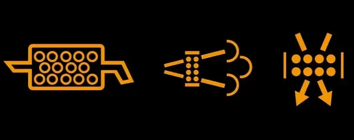 Kontrolka DPF na desce rozdzielczej, objawy wypalania DPF