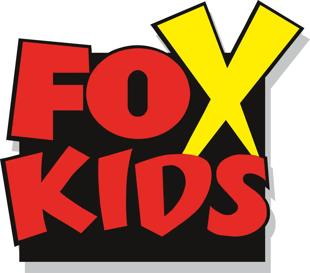 Fox Kids logo i maskotki kanału
