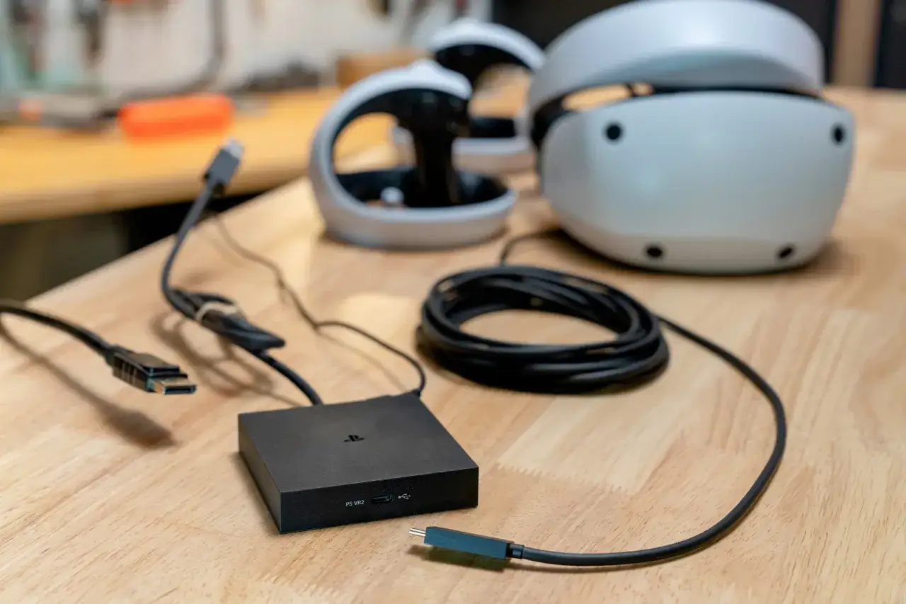 PSVR2 z adapterem PC