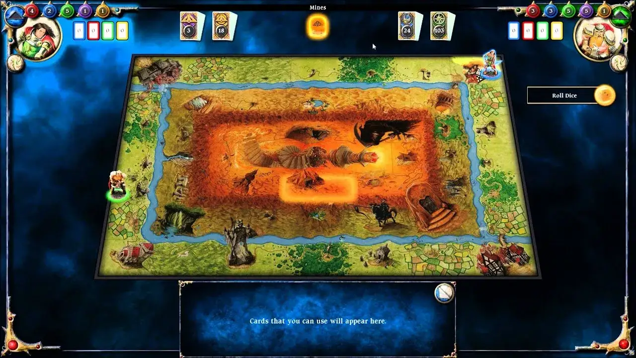 Talisman Digital Edition gameplay screenshot