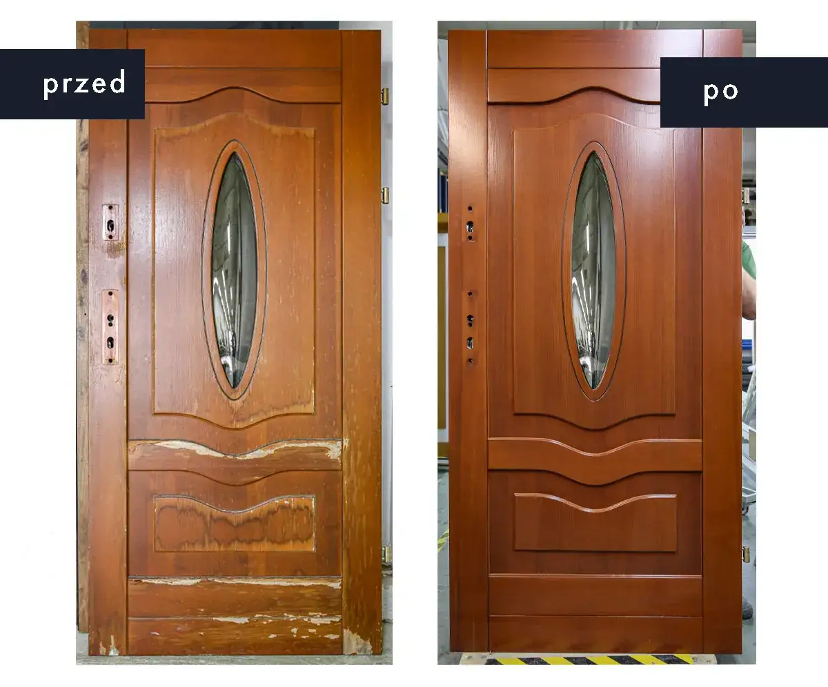 Zdjęcie Jak odnowić stare drzwi drewniane zewnętrzne i przywrócić ich urok