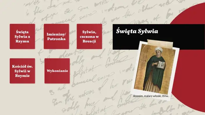Zdjęcie Święta Sylwia – patronka kobiet w ciąży i wdów, jej historia i kult