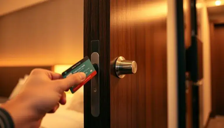Zdjęcie Jak zamknąć drzwi w hotelu na kartę od środka i czuć się bezpiecznie