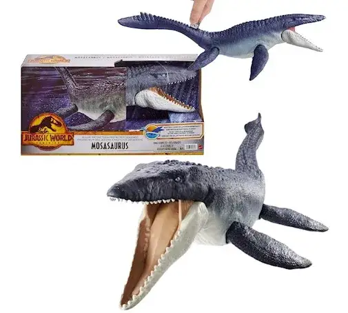 Zdjęcie Mozazaur zabawka – imponująca figurka dinozaura z Jurassic World