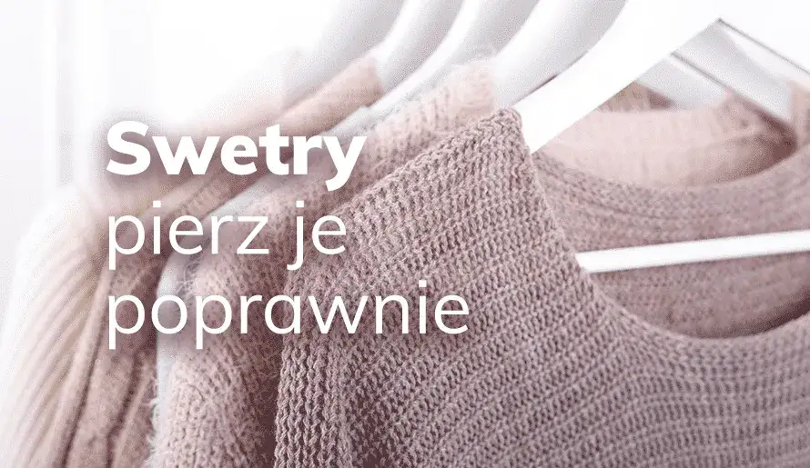 sweter w siateczce do prania, pranie swetrów