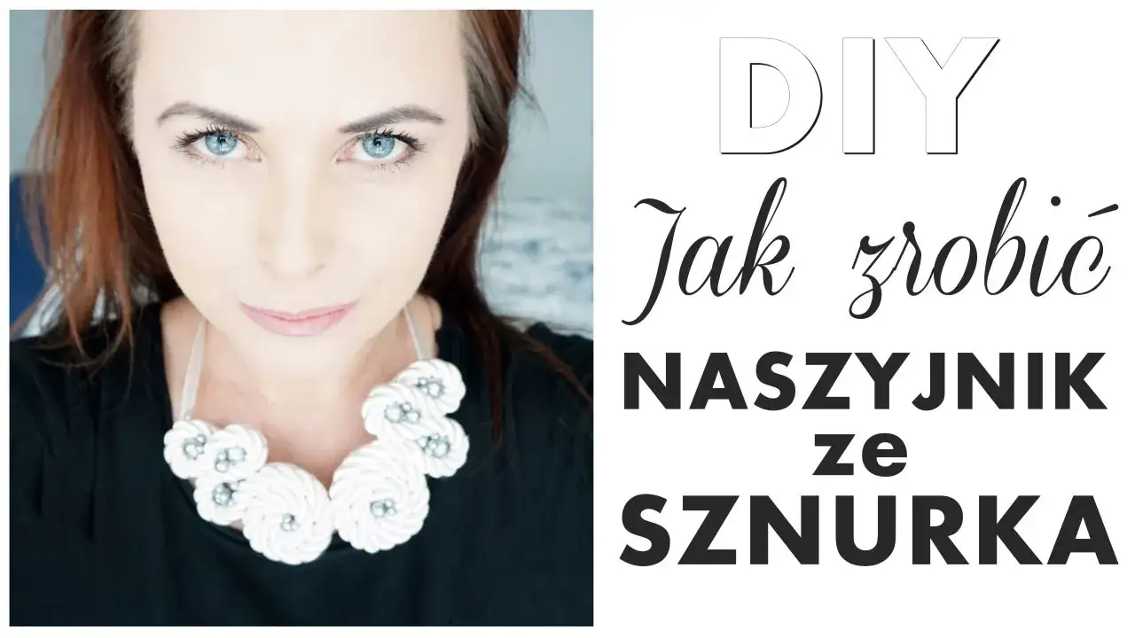 jak zrobić naszyjnik z koralików i sznurka krok po kroku