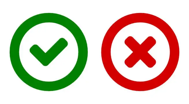 Drogowskaz z napisami ŁĄCZNIE i OSOBNO, symbol wyboru