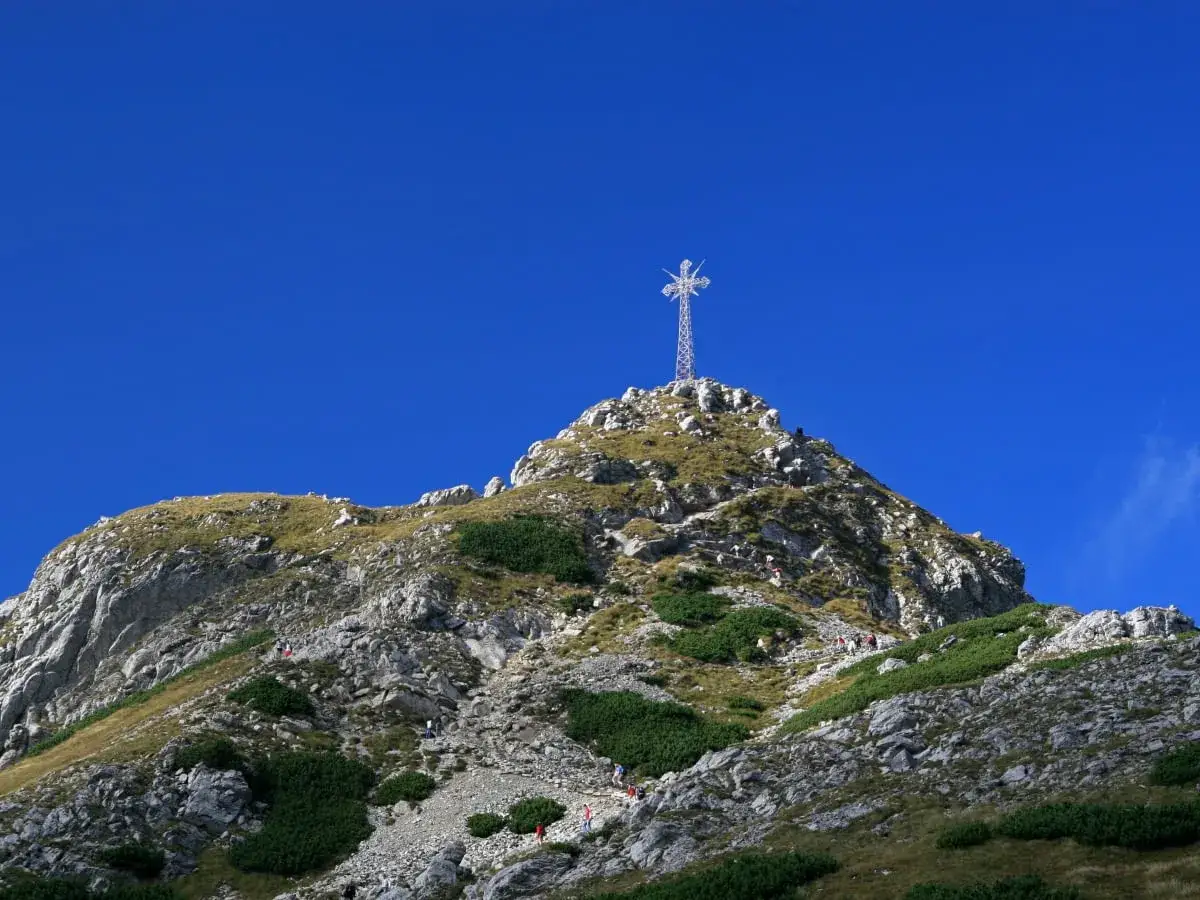 Krzyż na Giewoncie wymiary