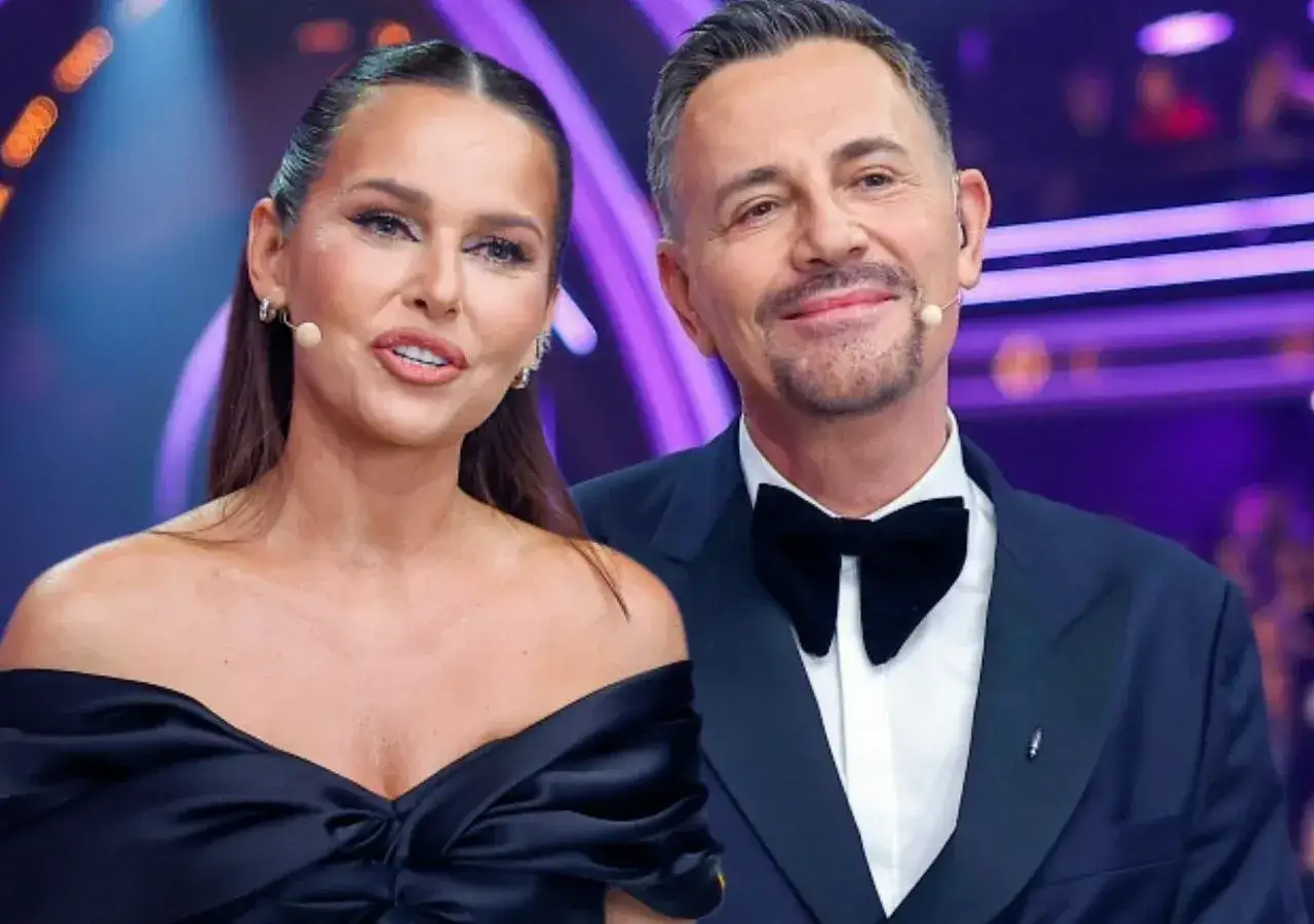 Paulina Sykut-Jeżyna Krzysztof Ibisz Taniec z Gwiazdami prowadzący