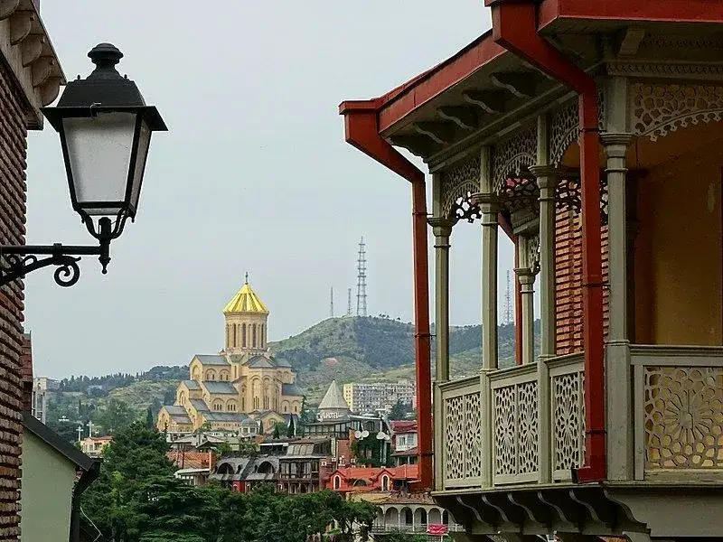 Tbilisi Stare Miasto balkony