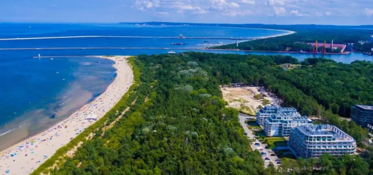 Najszersza plaża w Świnoujściu