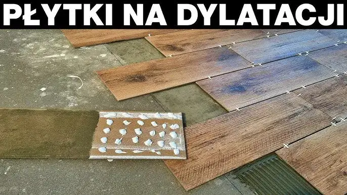 Dylatacje w posadzce płytki