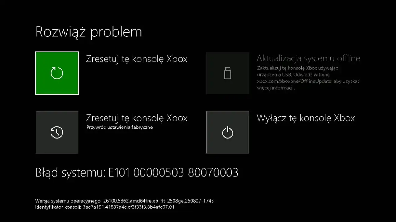 Zdjęcie Jak zresetować Xbox One i naprawić najczęstsze problemy z konsolą