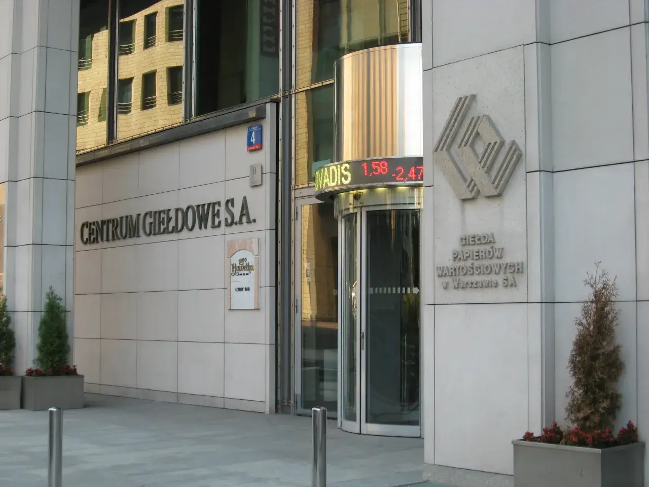Giełda Papierów Wartościowych w Warszawie budynek