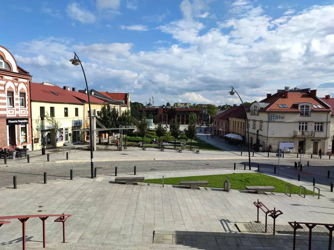 Rynek w Jaworznie po rewitalizacji