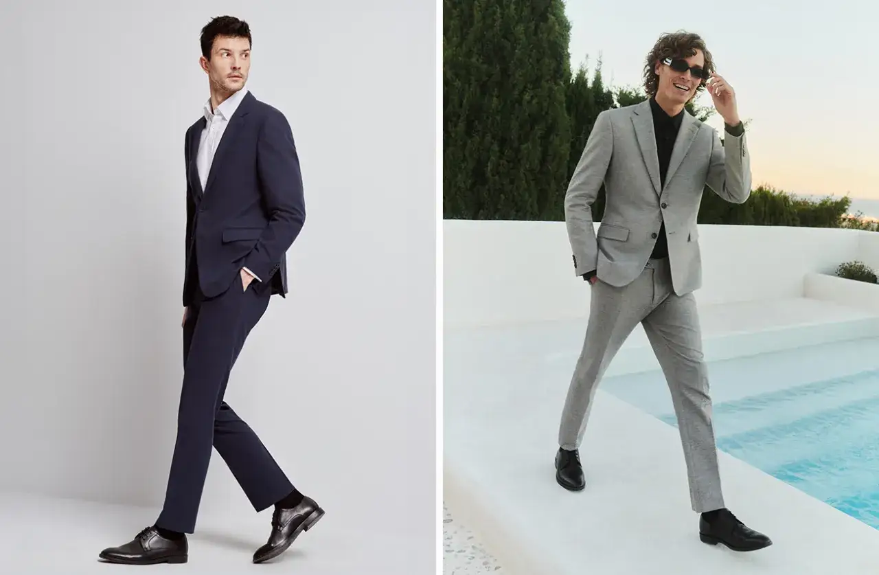 Elegancki mężczyzna na weselu, dress code