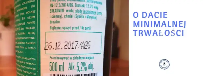 etykieta piwa data ważności