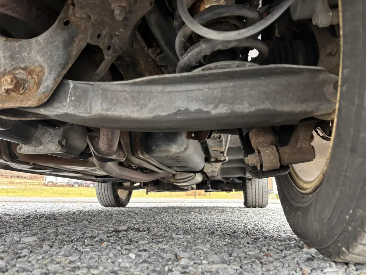 Kia Sorento I frame rust inspection