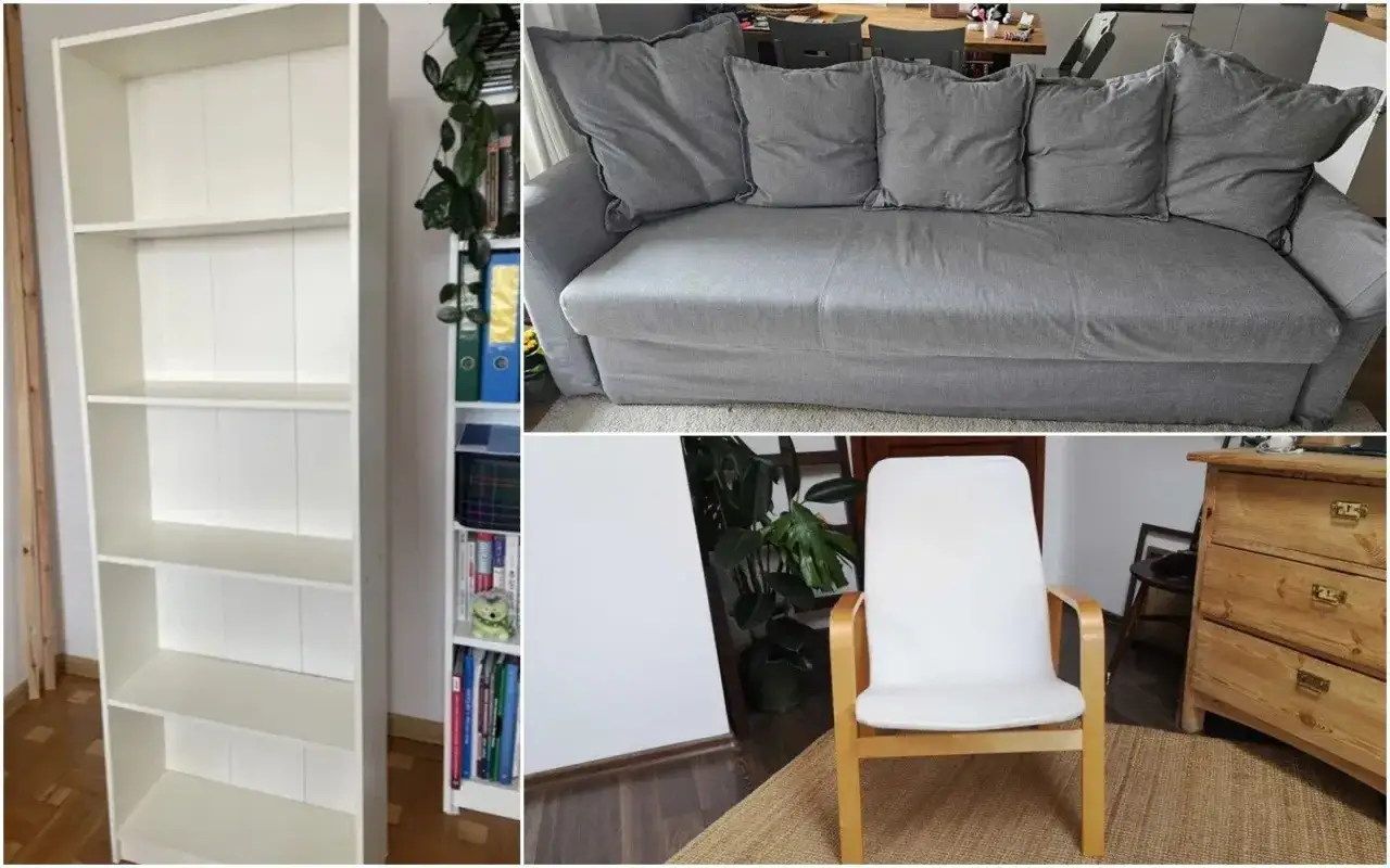IKEA Circular Hub, meble używane IKEA, meble z drugiej ręki