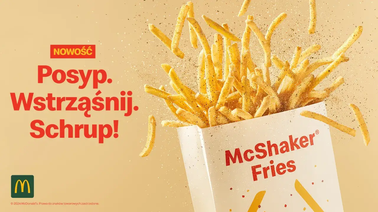 Składniki zakręconych frytek McDonald's