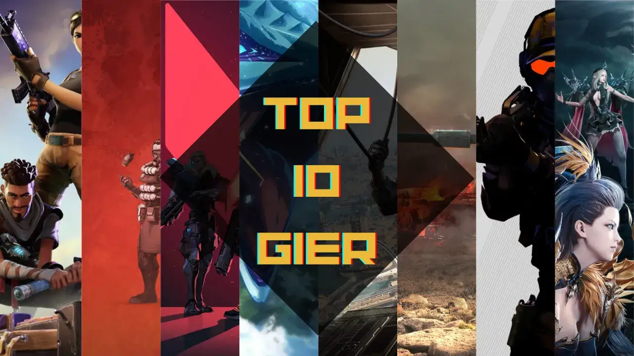 Najpopularniejsze darmowe gry PC (Fortnite, League of Legends, Valorant, Counter-Strike 2, Apex Legends)
