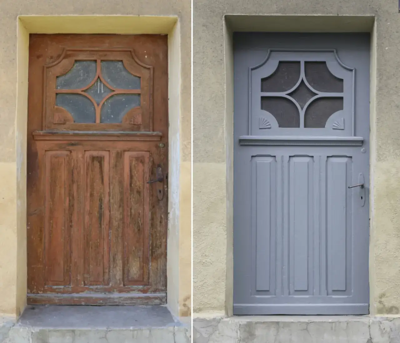 impregnacja i malowanie drzwi drewnianych