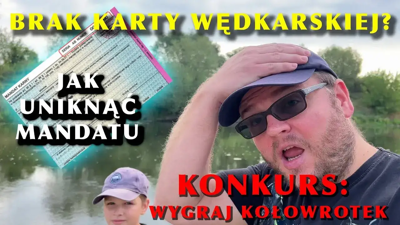 mandat za wędkowanie bez karty wędkarskiej