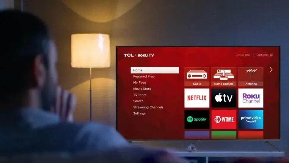 Netflix na telewizorze Smart TV ekran gł&oacute;wny
