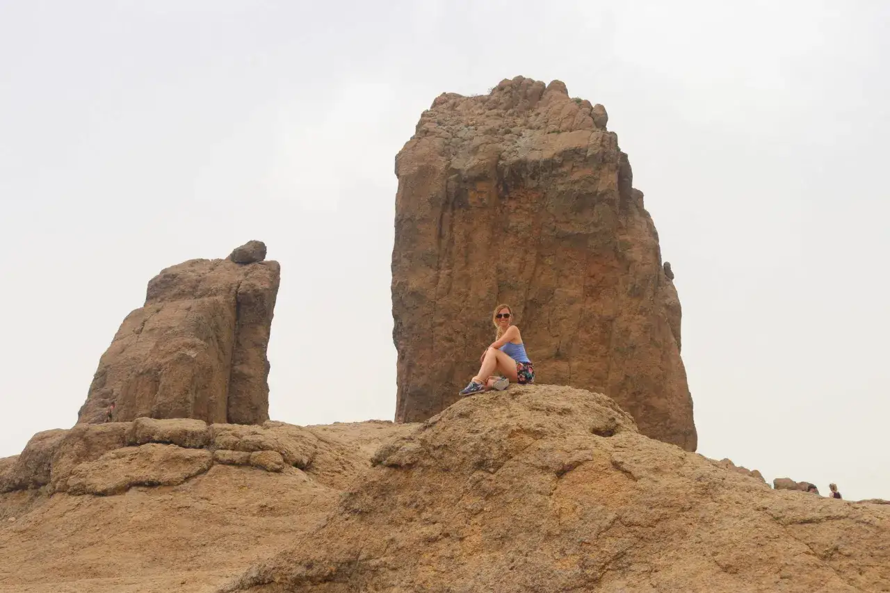 Roque Nublo, krajobrazy górskie Gran Canarii