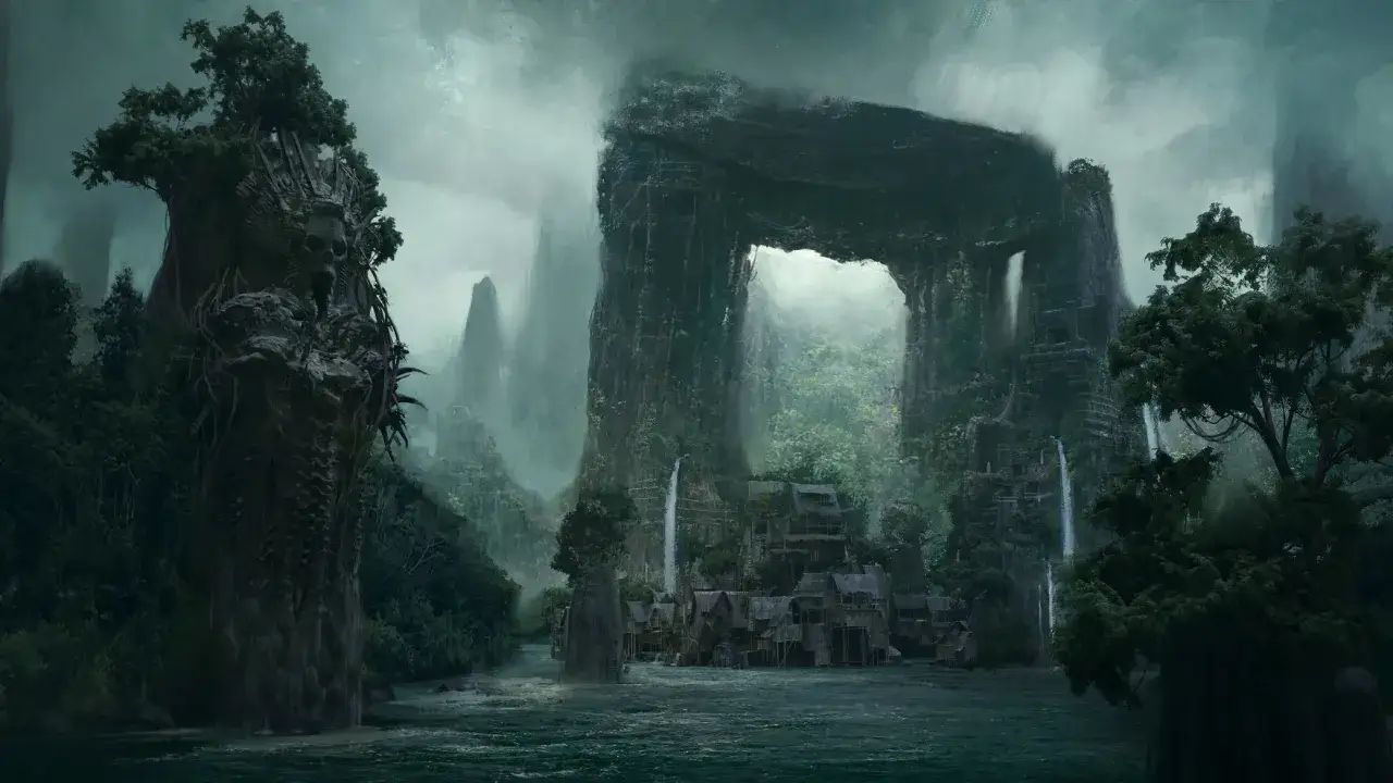 Diablo 4 Nahantu map concept art