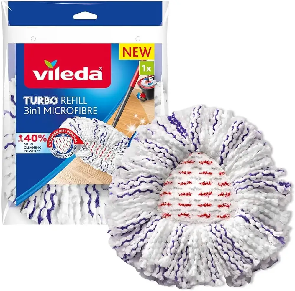 wkład do mopa Vileda Turbo i wkład do mopa Jan Niezbędny por&oacute;wnanie