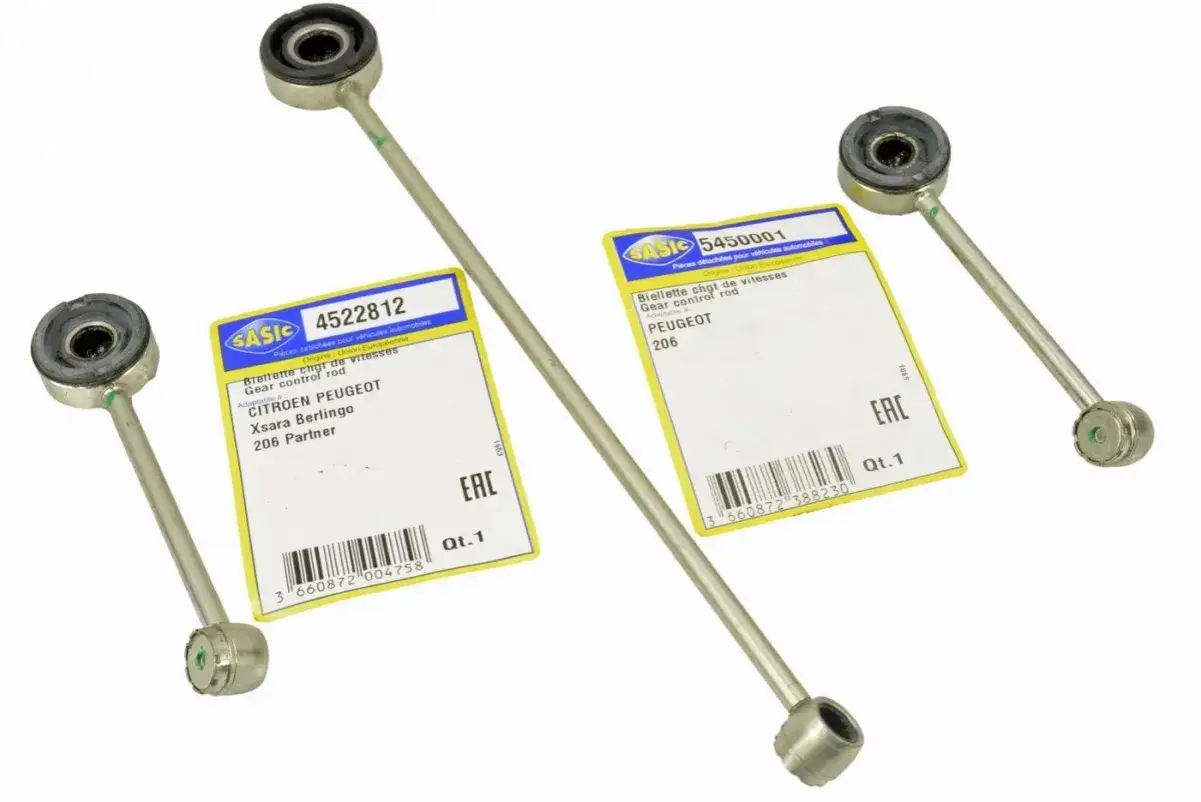 Cięgna zmiany biegów Peugeot 206