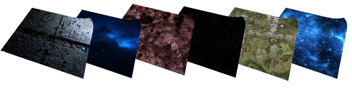 r&oacute;żne materiały maty do gier planszowych neopren lateks tkanina